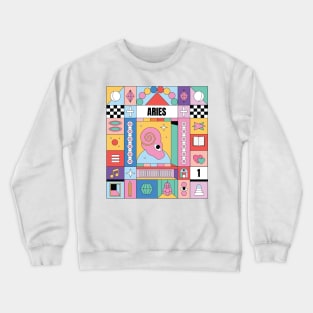 Aries P R S I t shirt Crewneck Sweatshirt